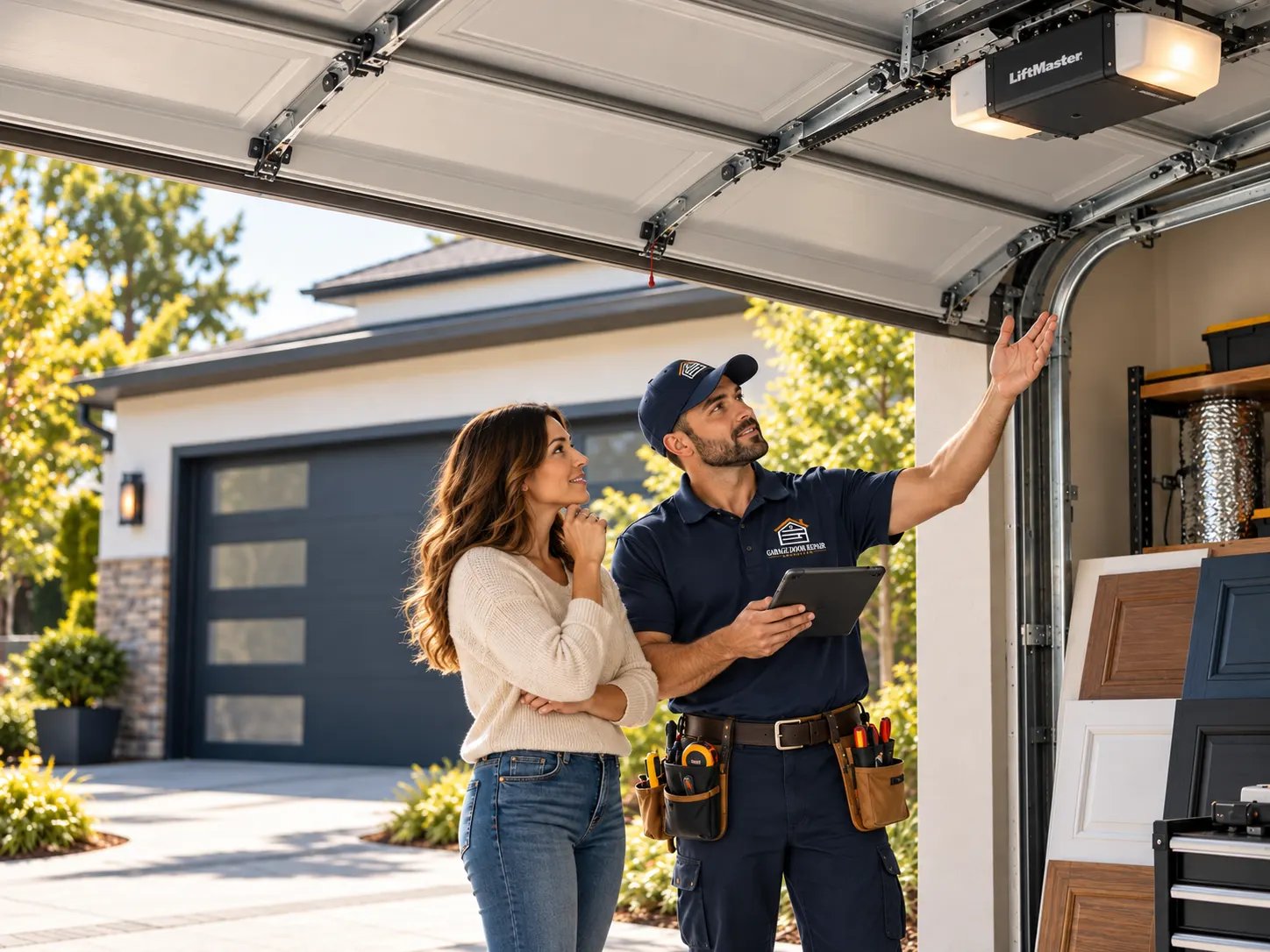 Garage door consultation