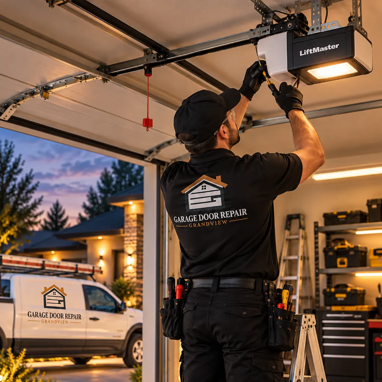 Garage door opener repair